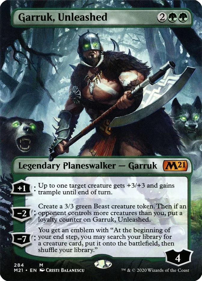 Garruk, Unleashed 「M21/284」「EN」