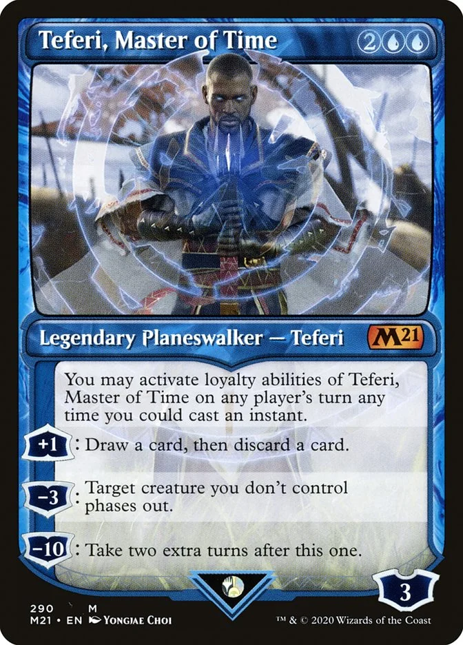 Teferi, Master of Time 「M21/290」「EN」