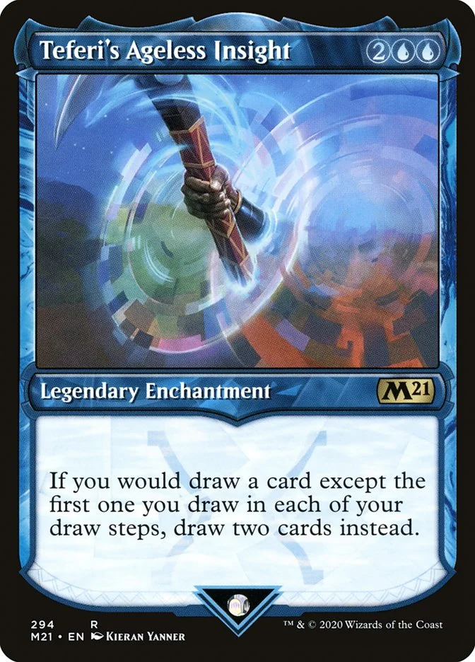 Teferi's Ageless Insight 「M21/294」「EN」