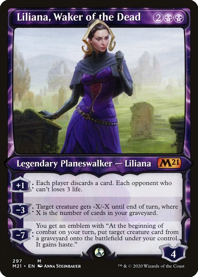 Liliana, Waker of the Dead 「M21/297」「EN」