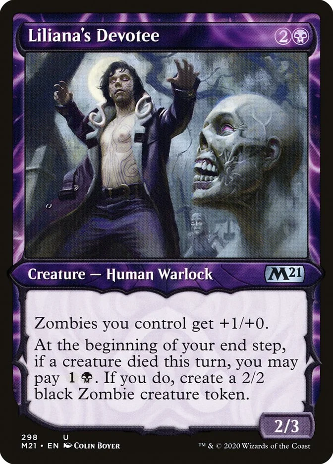 Liliana's Devotee 「M21/298」「EN」