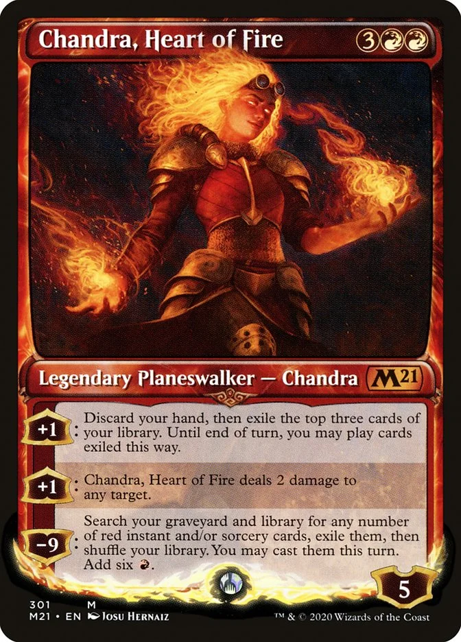Chandra, Heart of Fire 「M21/301」「EN」