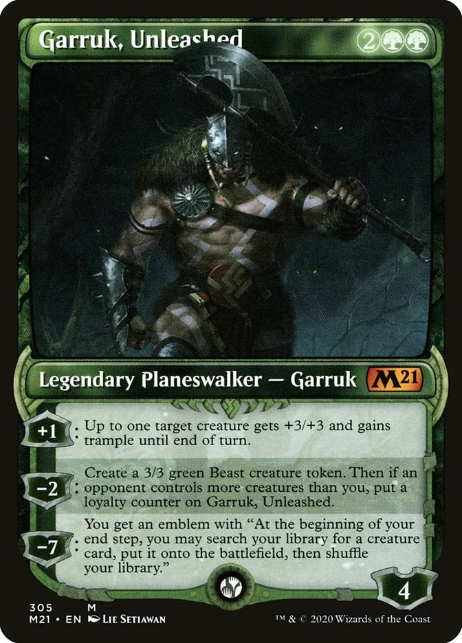 Garruk, Unleashed 「M21/305」「EN」