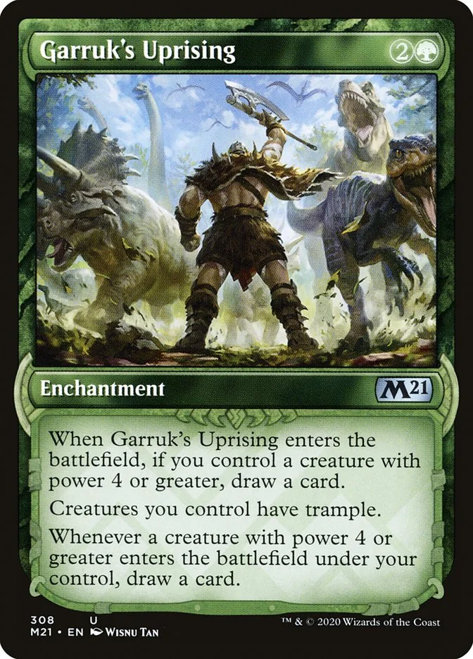 Garruk's Uprising 「M21/308」「EN」