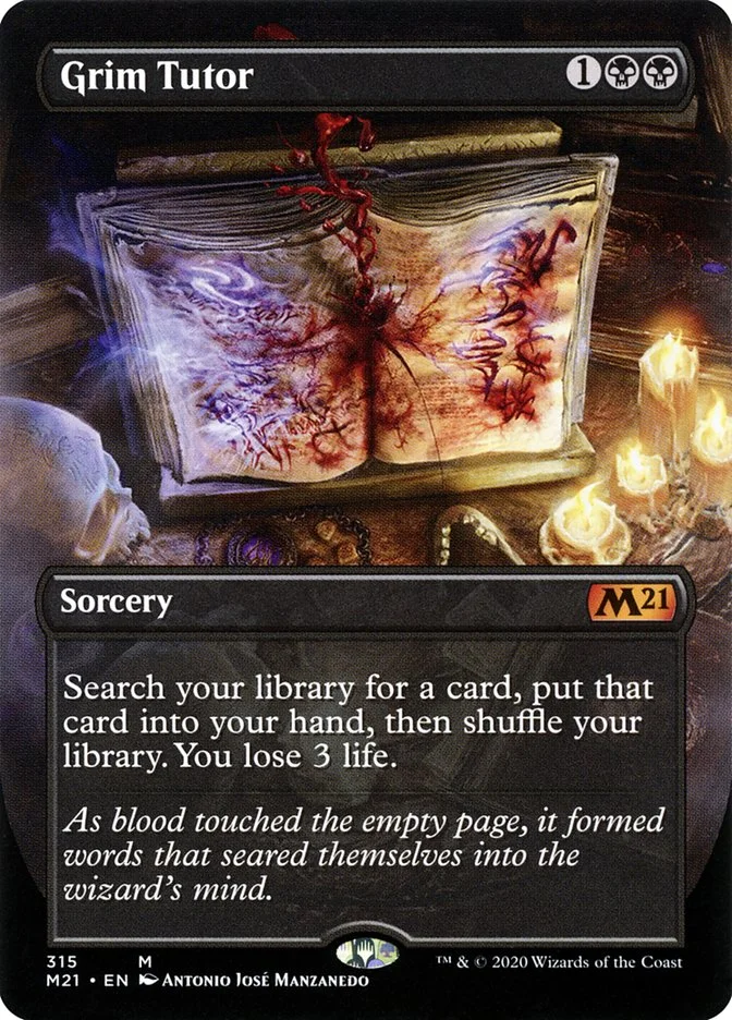 Grim Tutor 「M21/315」「EN」