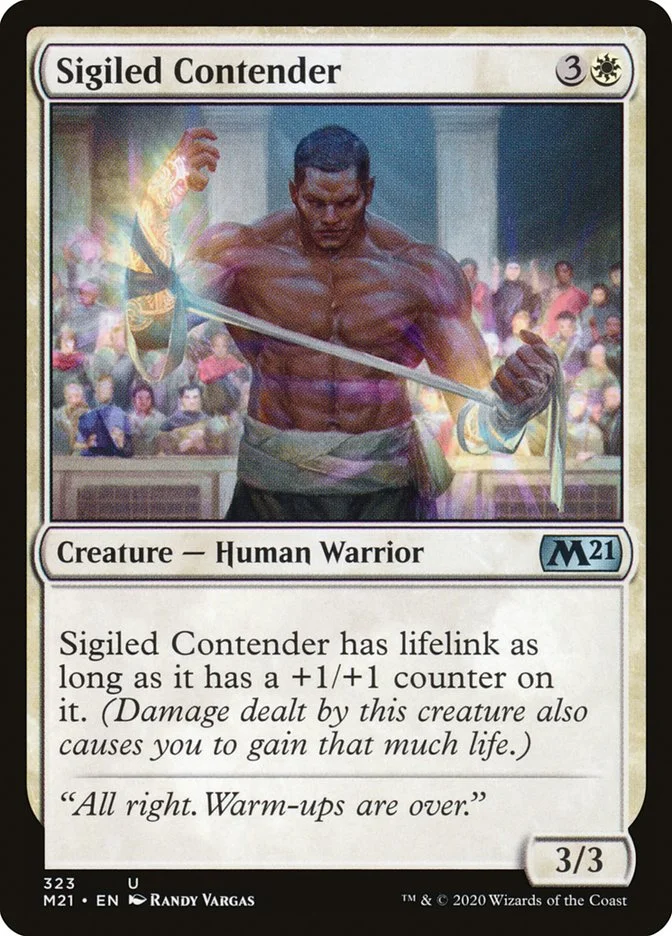 Sigiled Contender 「M21/323」「EN」