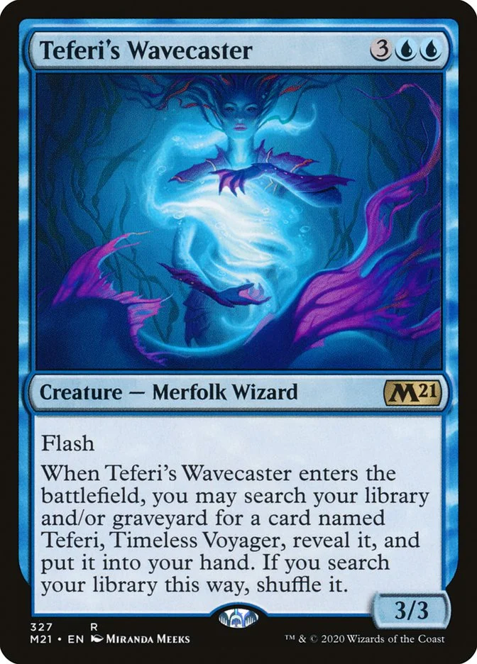 Teferi's Wavecaster 「M21/327」「EN」