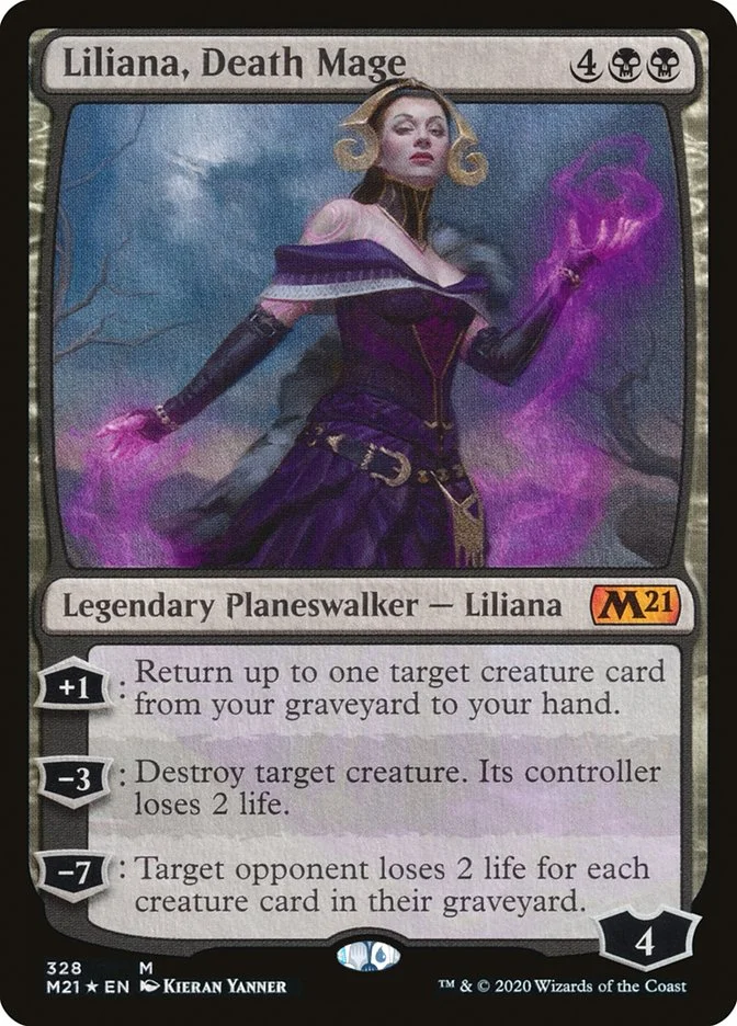 Liliana, Death Mage 「M21/328」「EN」