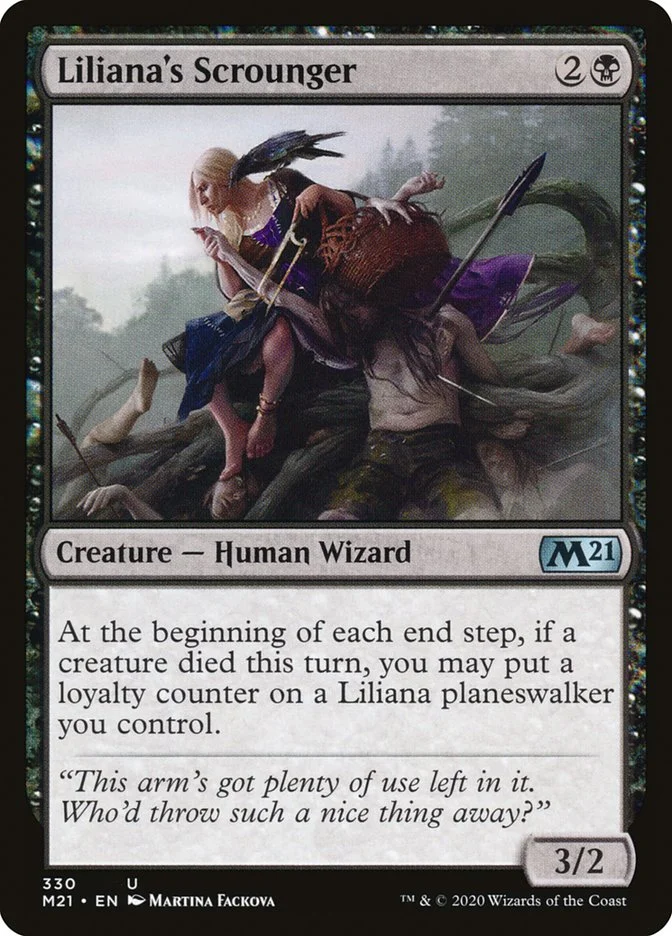 Liliana's Scrounger 「M21/330」「EN」