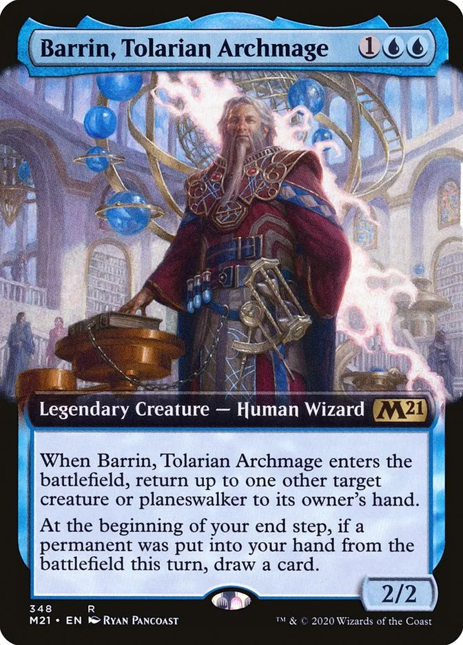 Barrin, Tolarian Archmage 「M21/348」「EN」