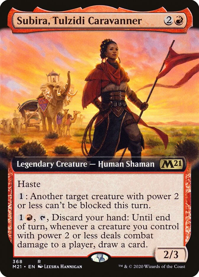 Subira, Tulzidi Caravanner 「M21/368」「EN」