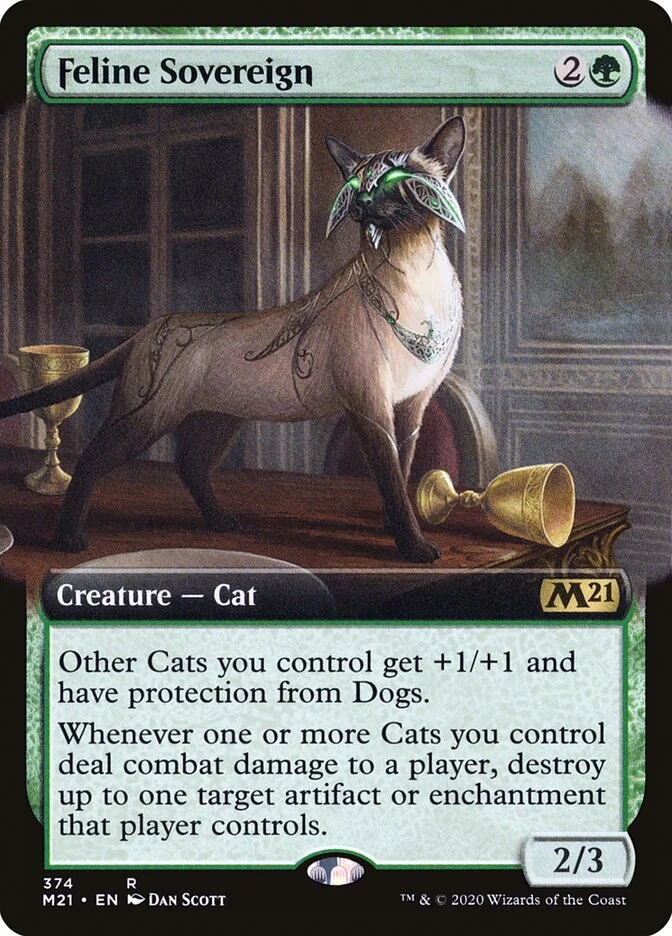 Feline Sovereign 「M21/374」「EN」