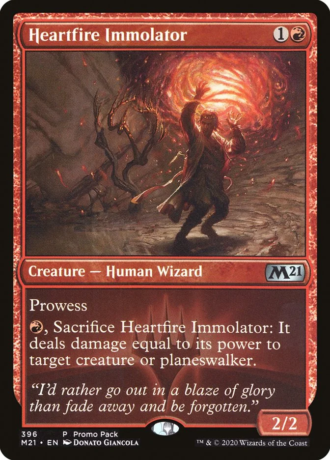 Heartfire Immolator 「M21/396」「EN」