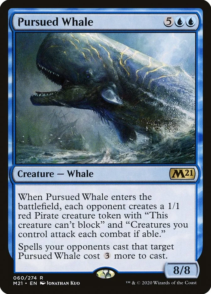 Pursued Whale 「M21/60」「EN」