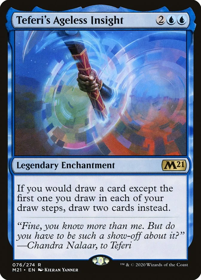 Teferi's Ageless Insight 「M21/76」「EN」