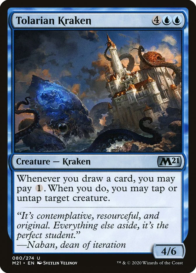Tolarian Kraken 「M21/80」「EN」