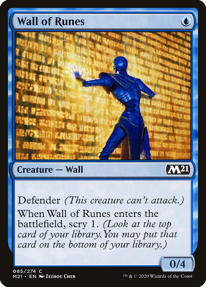 Wall of Runes 「M21/85」「EN」