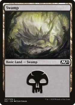 Swamp #267 · Magic: The Gathering