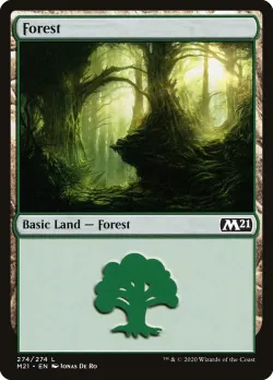 Forest #274 · Magic: The Gathering