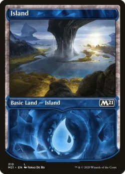 Island #310 · Magic: The Gathering