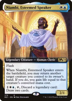Niambi, Esteemed Speaker 「M21/379」「EN」