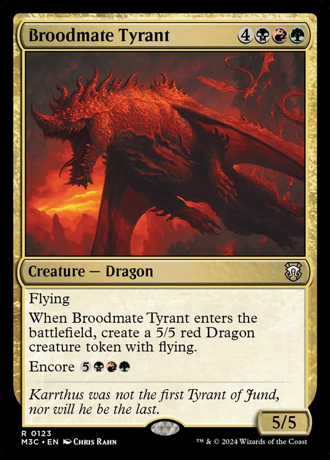 Broodmate Tyrant 「M3C/123」「EN」