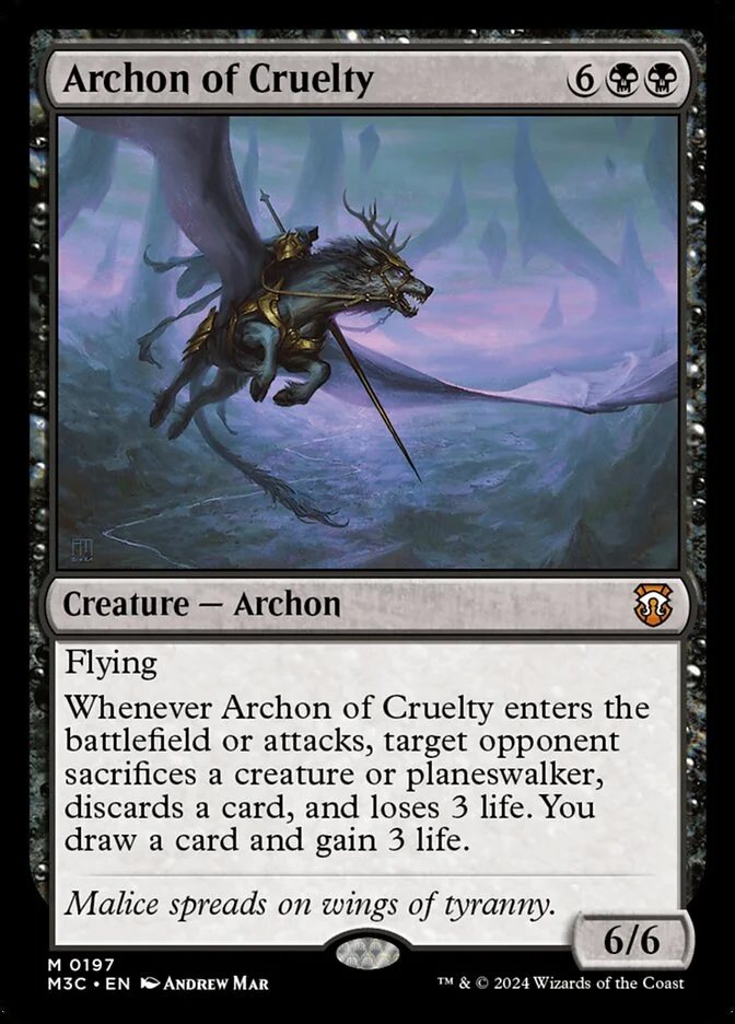 Archon of Cruelty 「M3C/197」「EN」