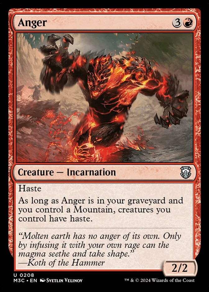 Anger 「M3C/208」「EN」