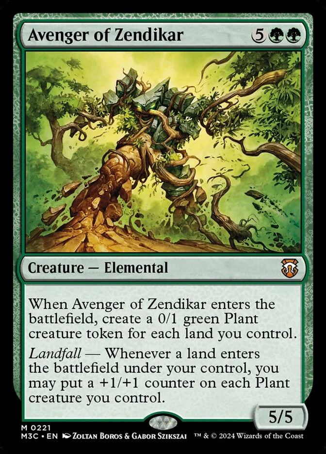 Avenger of Zendikar 「M3C/221」「EN」