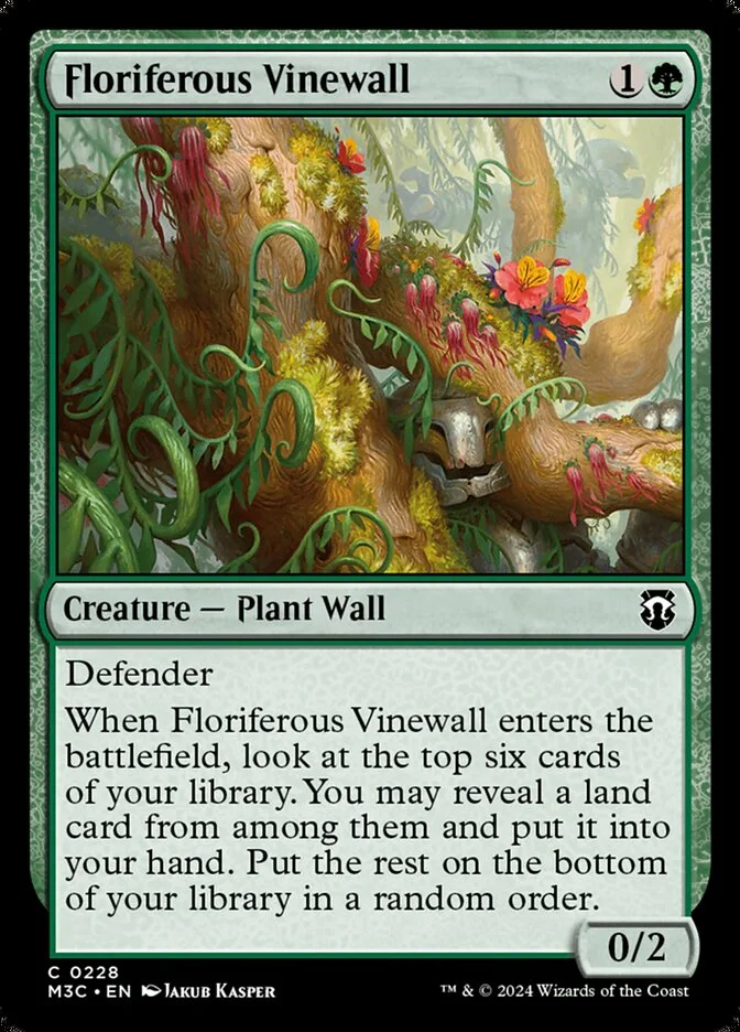 Floriferous Vinewall 「M3C/228」「EN」