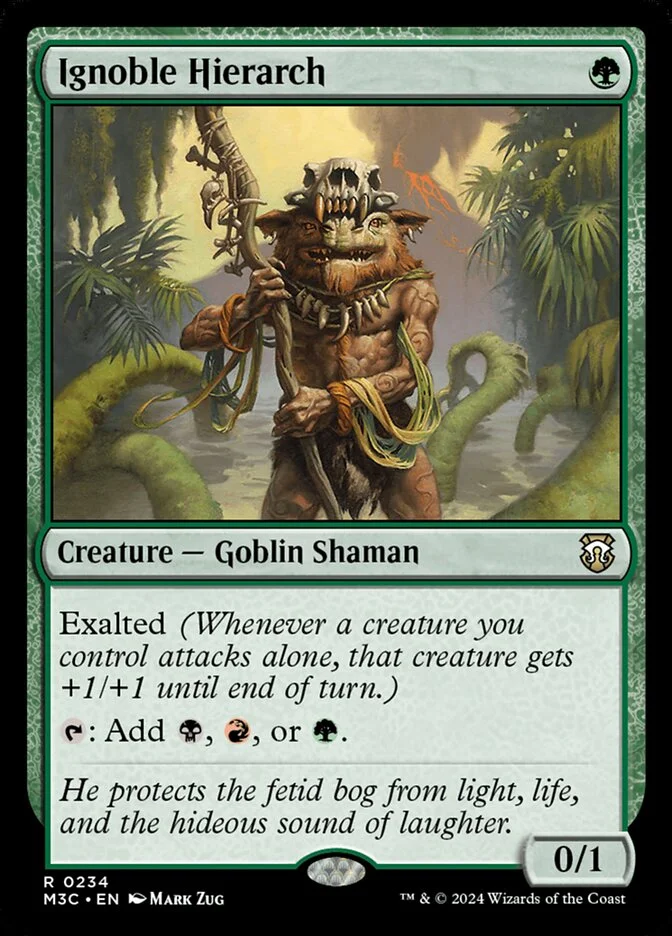 Ignoble Hierarch 「M3C/234」「EN」
