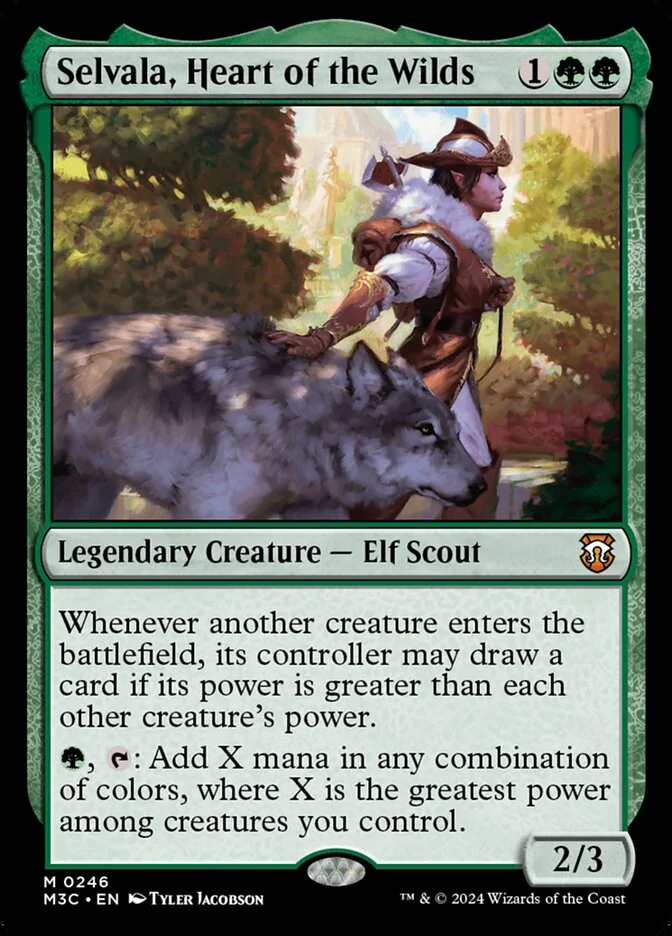 Selvala, Heart of the Wilds 「M3C/246」「EN」