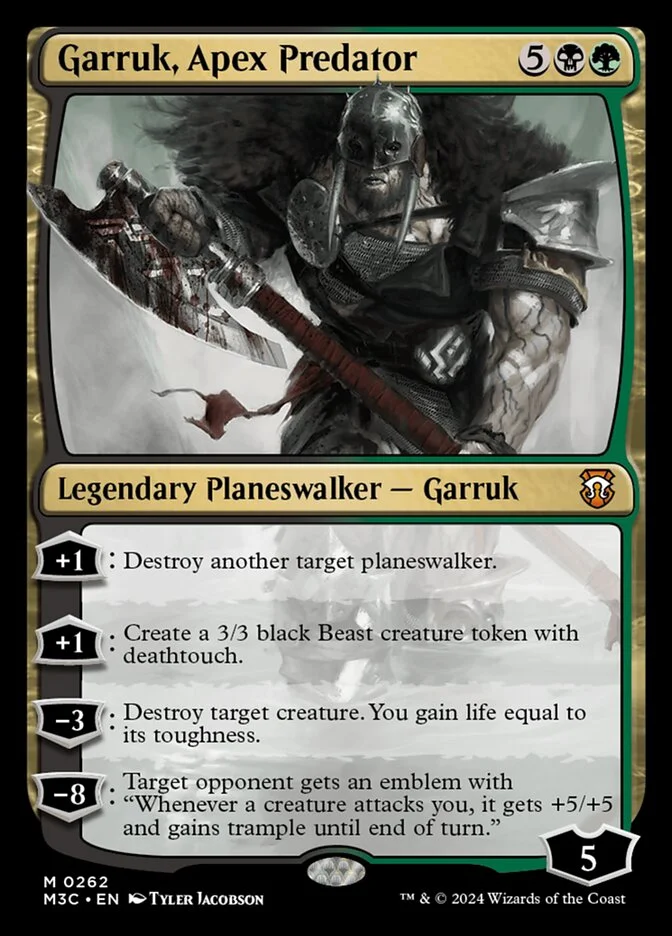 Garruk, Apex Predator 「M3C/262」「EN」