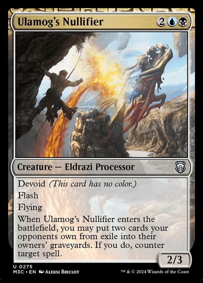 Ulamog's Nullifier 「M3C/275」「EN」