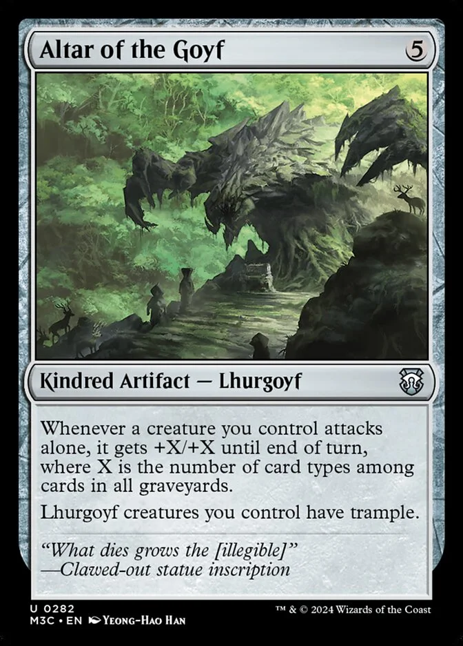 Altar of the Goyf 「M3C/282」「EN」