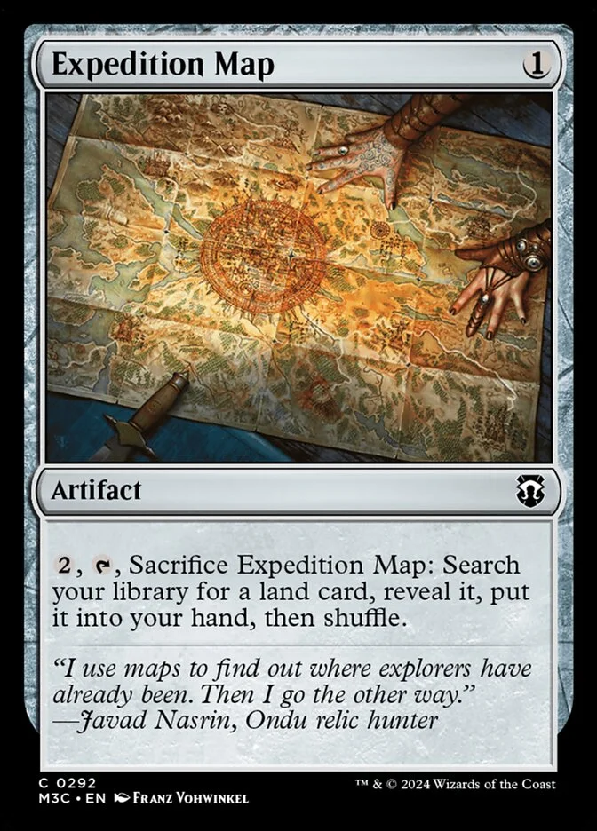 Expedition Map 「M3C/292」「EN」