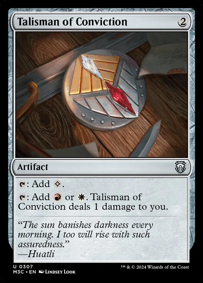 Talisman of Conviction 「M3C/307」「EN」
