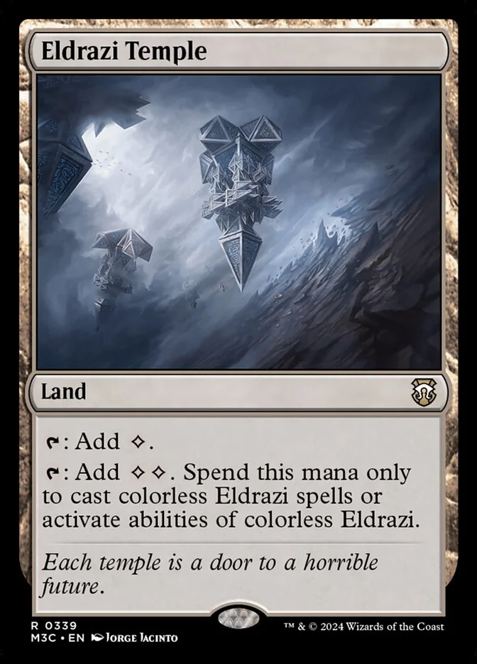 Eldrazi Temple 「M3C/339」「EN」