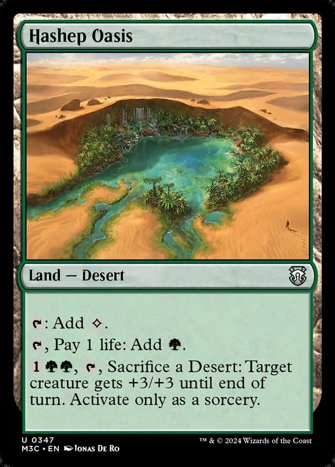 Hashep Oasis 「M3C/347」「EN」