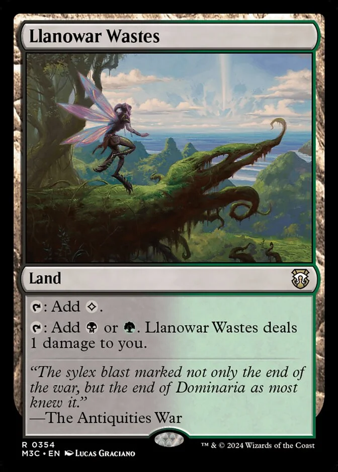 Llanowar Wastes 「M3C/354」「EN」