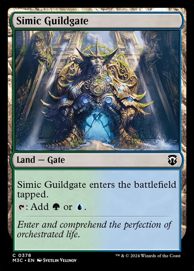 Simic Guildgate 「M3C/378」「EN」
