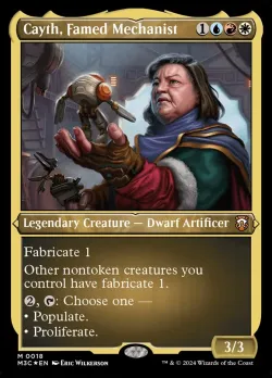 Cayth, Famed Mechanist #18 · Magic: The Gathering