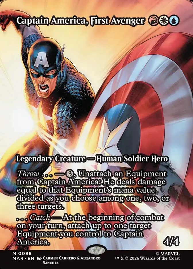 Captain America, First Avenger 「MAR/88」「EN」