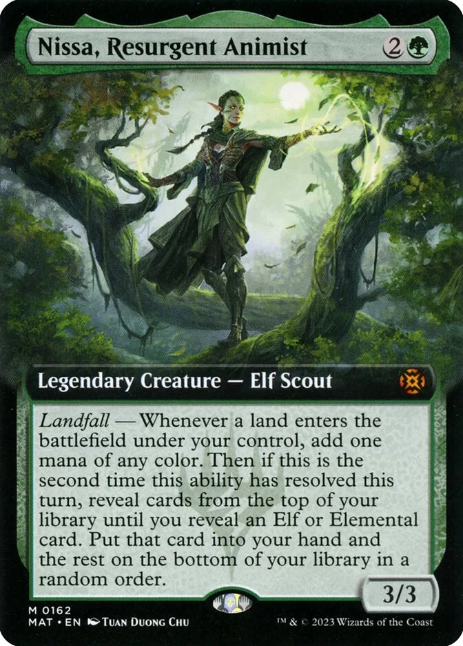 Nissa, Resurgent Animist 「MAT/162」「EN」