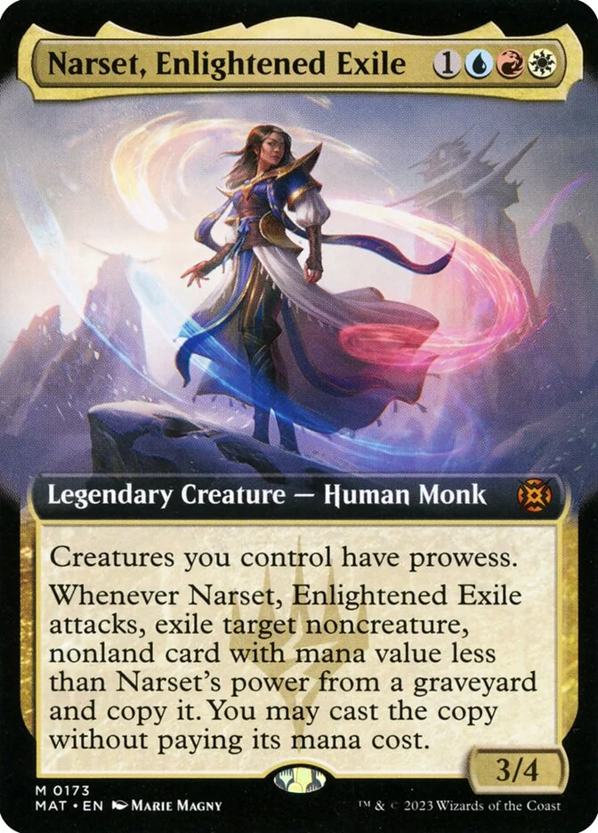 Narset, Enlightened Exile 「MAT/173」「EN」