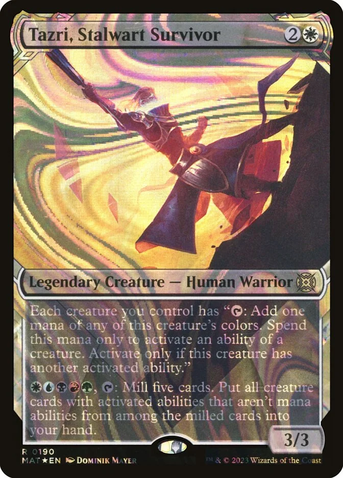 Tazri, Stalwart Survivor 「MAT/190」「EN」
