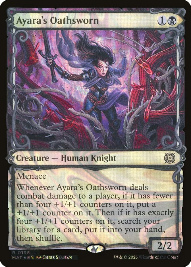 Ayara's Oathsworn 「MAT/195」「EN」