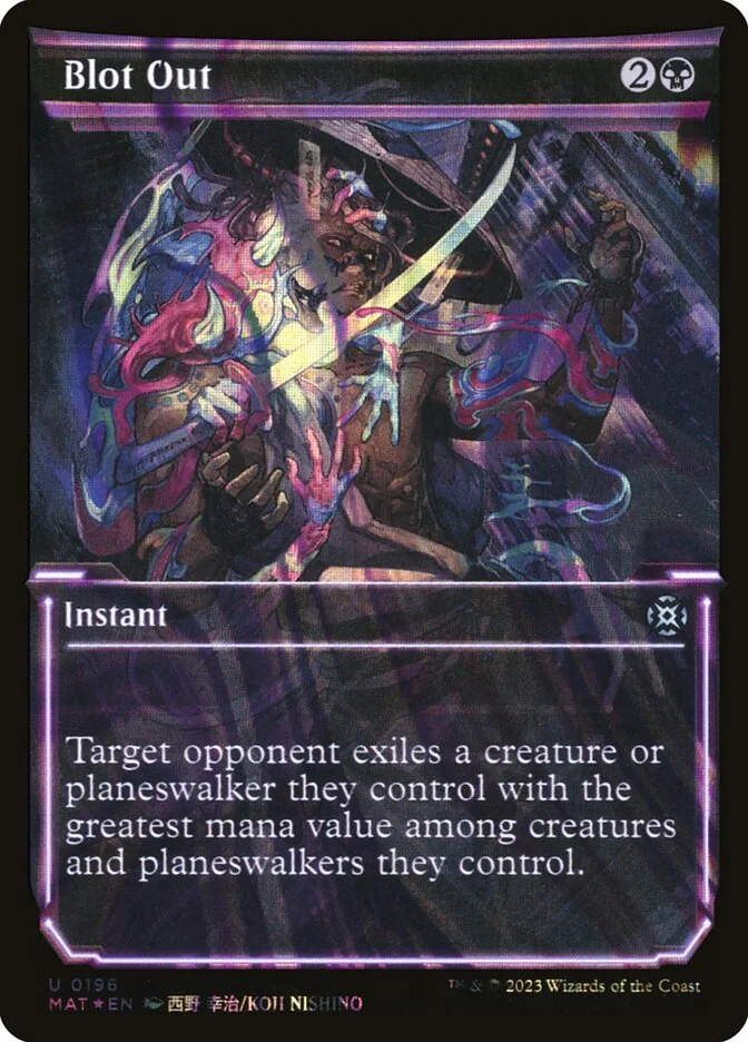 Blot Out 「MAT/196」「EN」