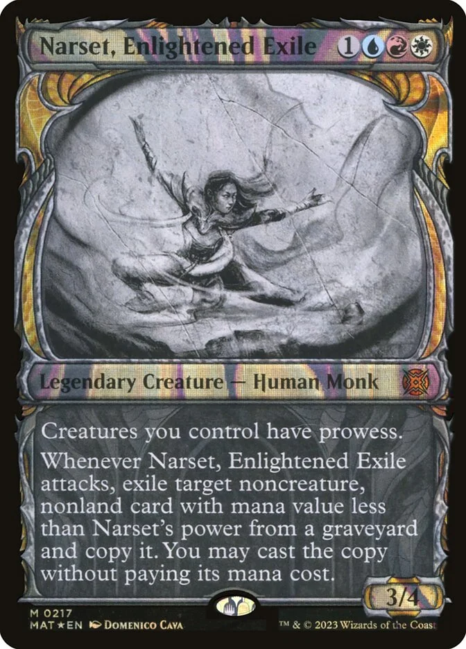 Narset, Enlightened Exile 「MAT/217」「EN」