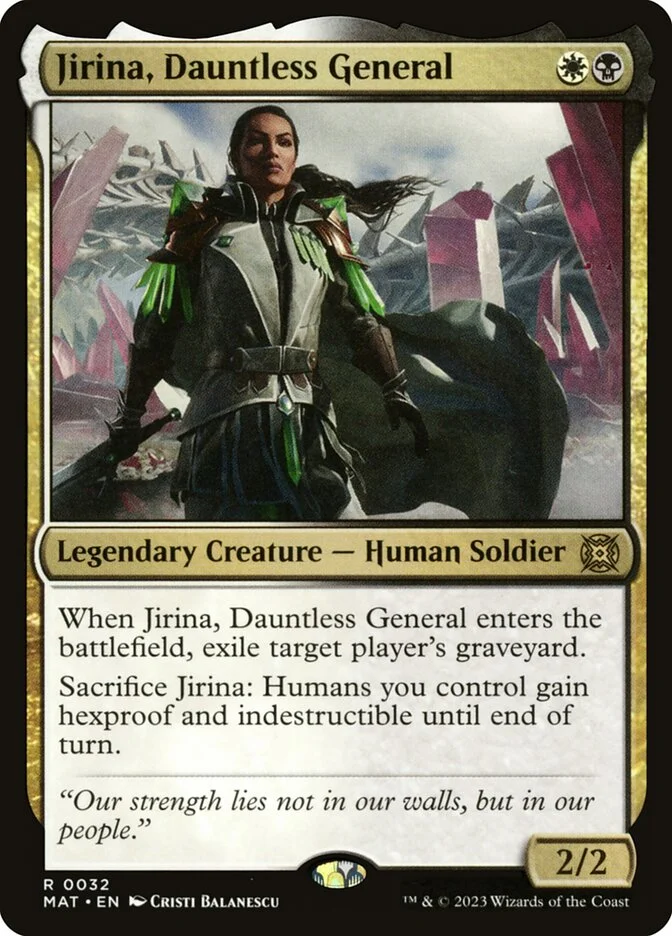 Jirina, Dauntless General 「MAT/32」「EN」